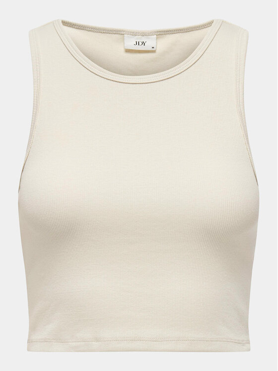 JDY JDY Topiņš Sofia 15275093 Écru Cropped Fit
