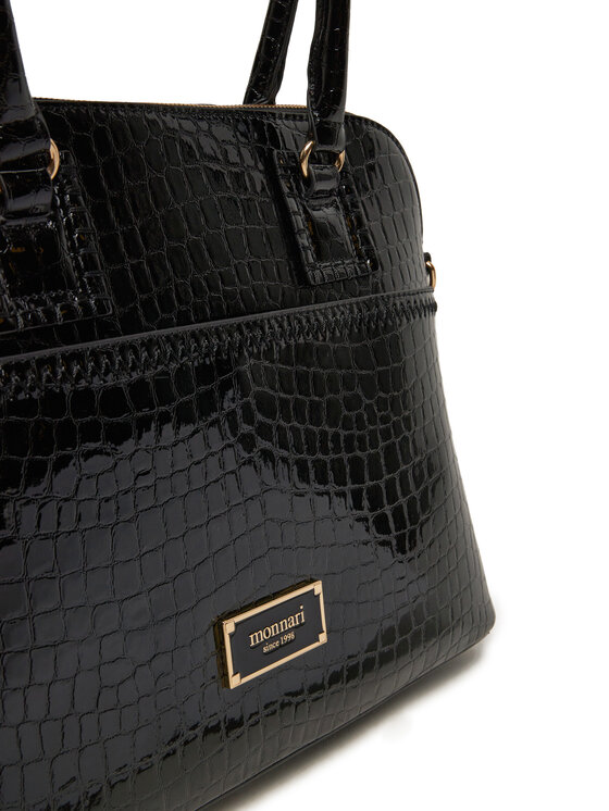 Monnari Monnari Handtasche TORIMP0-24Z-BAG6040-KM20D000-R00 Schwarz
