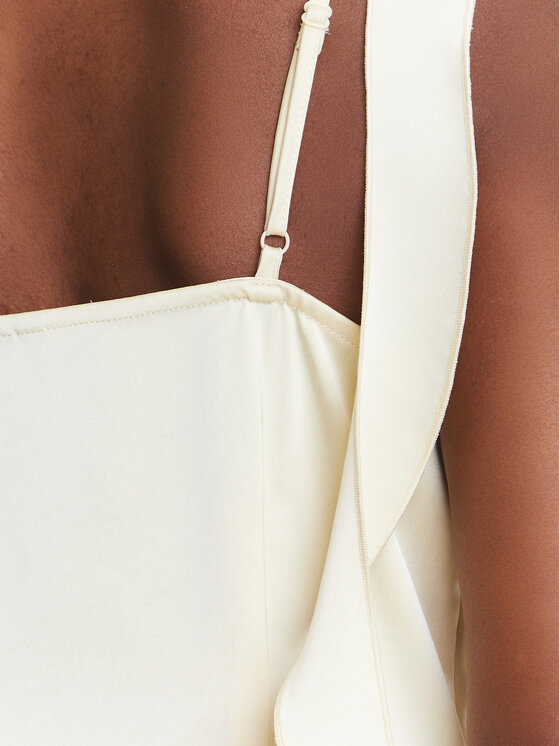 Vero Moda Vero Moda Коктейльна сукня Eloisa 10340914 Бежевий Slim Fit