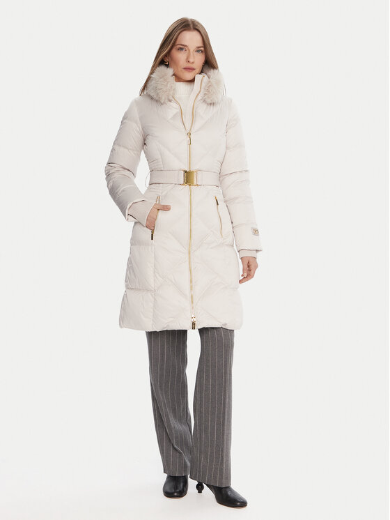 Marciano Guess Marciano Guess Зимно палто 5BGL38 7374A Бежов Regular Fit