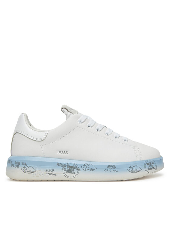 Sneakers Premiata Belle Var 7449 Alb