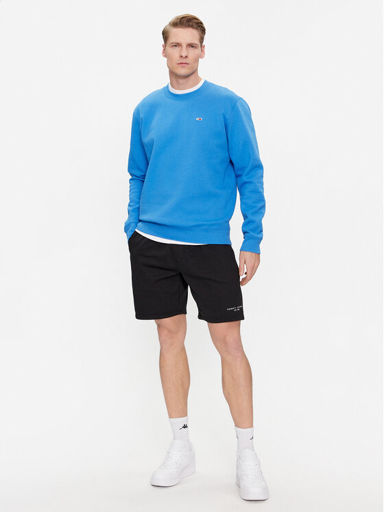Tommy Hilfiger Tommy Hilfiger Szorty sportowe Logo MW0MW34201 Czarny Regular Fit