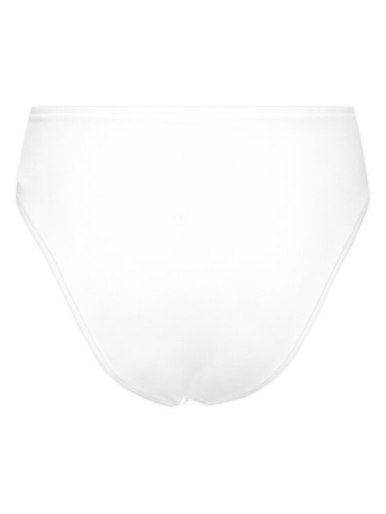 Hunkemöller Hunkemöller Mutande classiche a vita alta 302036 Bianco