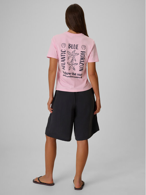 4F 4F Szorty materiałowe OCEANS KEEPERS Czarny Loose Fit