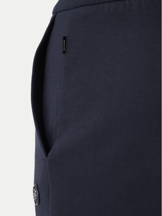 BOSS BOSS Spodnji del trenirke 50555853 Mornarsko modra Regular Fit