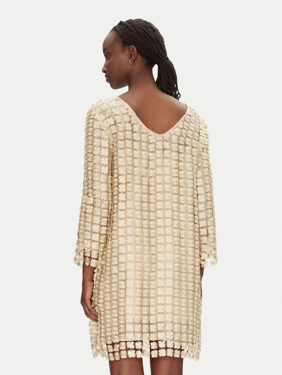 Bruuns Bazaar Bruuns Bazaar Coctailkleid Yva BBW4530 Goldfarben Regular Fit