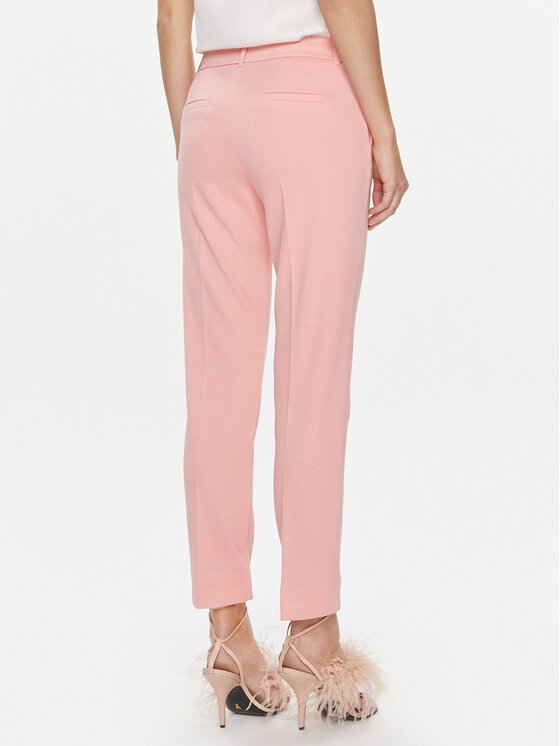 Marella Marella Chinosy Matteo 2413781014 Różowy Slim Fit