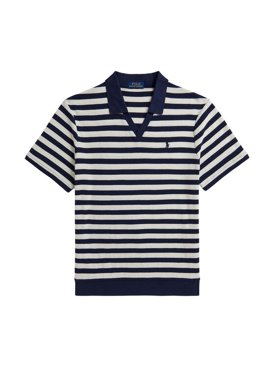 Polo Ralph Lauren Polo Ralph Lauren Тениска с яка и копчета 710A13006004 Тъмносин Regular Fit