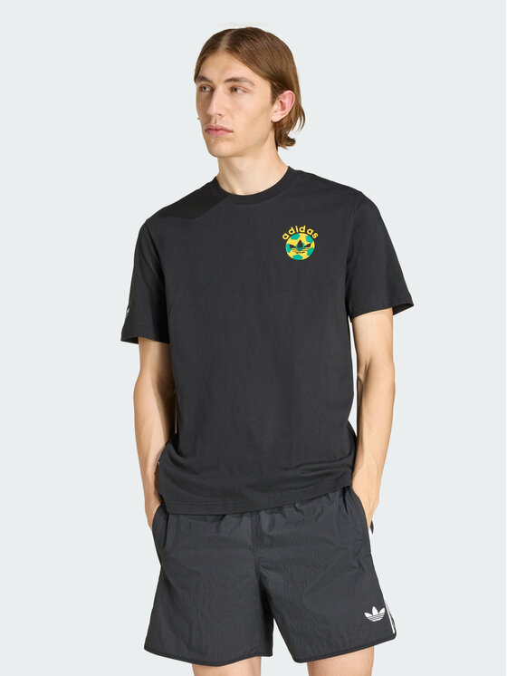 adidas adidas T-Shirt 163028 Czarny Regular Fit