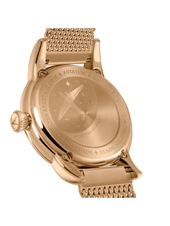 Aviator Aviator Orologio V.1.33.2.263.5 Oro rosa