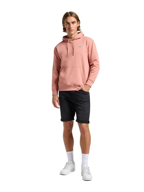 Lee Lee Bluza 112363883 Różowy Regular Fit