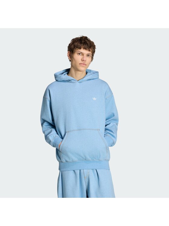 adidas adidas Bluza 165419 Niebieski jasny Loose Fit