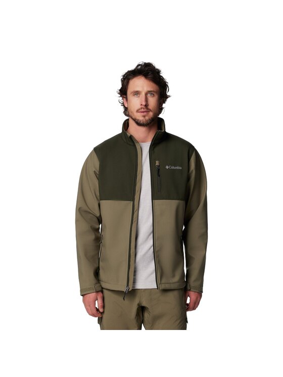 Columbia Columbia Kurtka softshell Ascender Softshell Jacket 1556534398 Zielony Regular Fit