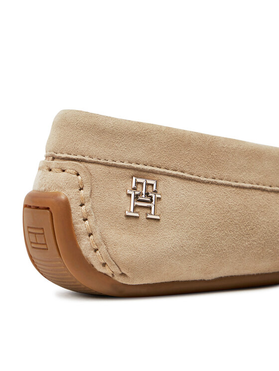 Tommy Hilfiger Tommy Hilfiger Μοκασίνια Th Suede Driver Loafer FW0FW08563 Μπεζ