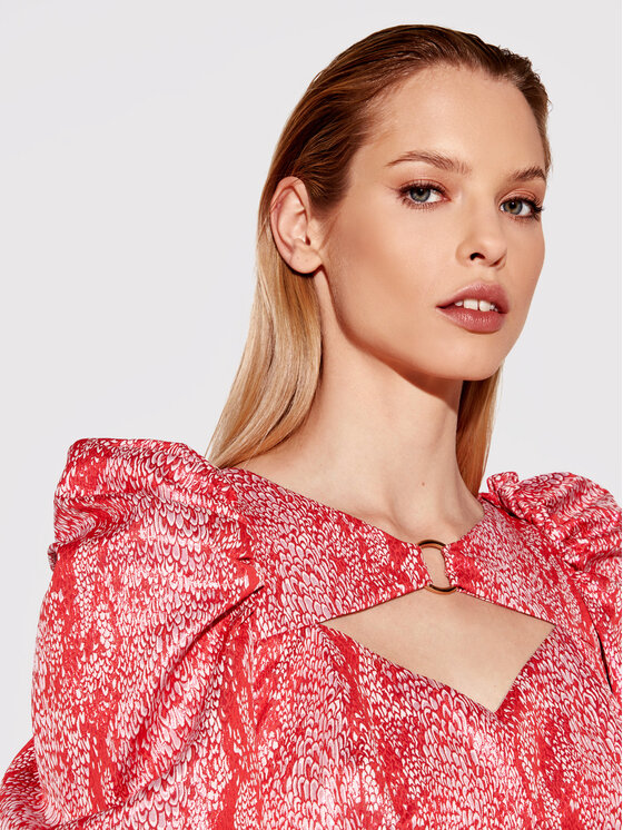 Rage Age Rage Age Koktejlové šaty Arete 1 Červená Slim Fit
