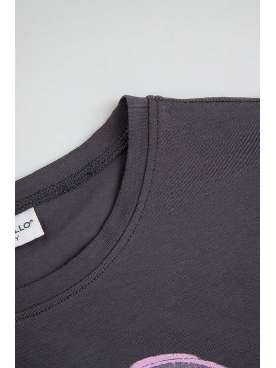Coccodrillo Coccodrillo T-Shirt ZC6143201VGA-020 Szary Regular Fit