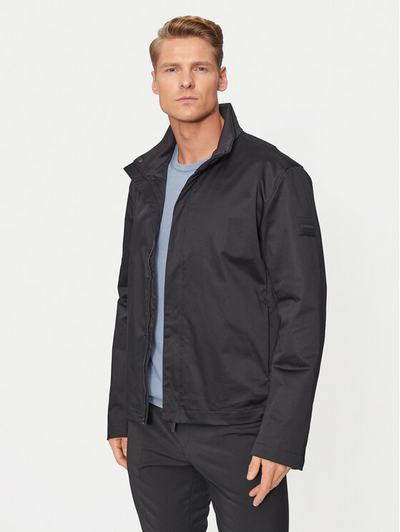 Calvin Klein Prechodná bunda K10K112784 Čierna Regular Fit