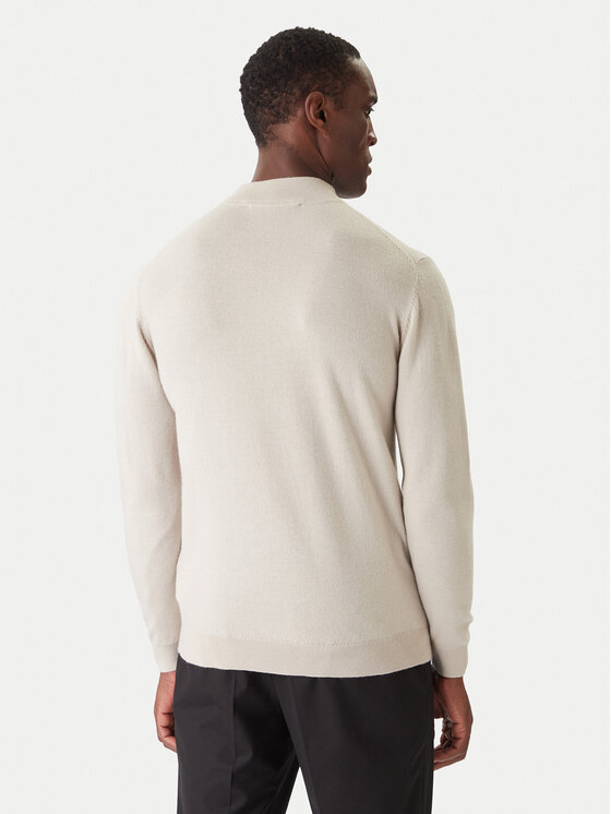 KARL LAGERFELD KARL LAGERFELD Rollkragenpullover 655002 554399 Beige Slim Fit