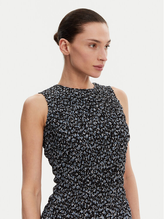 MICHAEL Michael Kors MICHAEL Michael Kors Poletna obleka MS582VFH81 Modra Regular Fit