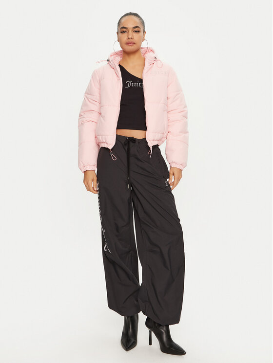 Juicy Couture Juicy Couture Kurtka zimowa Margie JCOIJ224553 Różowy Regular Fit