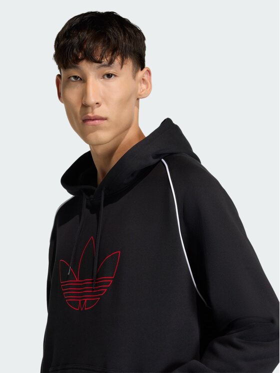 adidas adidas Bluza 159206 Czarny Loose Fit