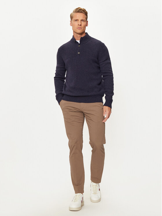 United Colors Of Benetton United Colors Of Benetton Pulover 103MU201K Mornarsko modra Regular Fit