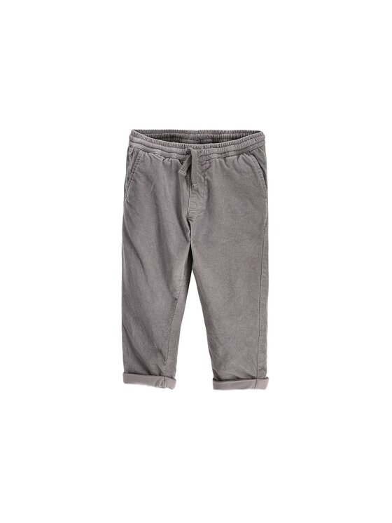 Coccodrillo Coccodrillo Kalhoty z materiálu ZC6119601FBN-019 Šedá Regular Fit