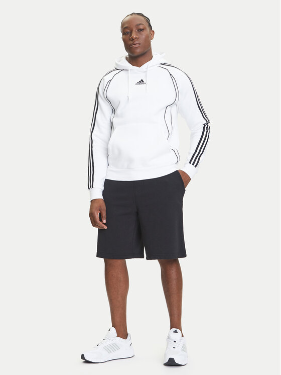 adidas adidas Felpa adicolor Teamgeist JY6393 Bianco Regular Fit