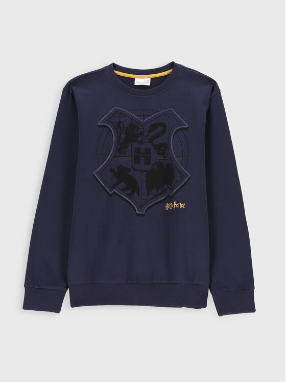 Felpa HARRY POTTER ZC2132103LIB Blu scuro Regular