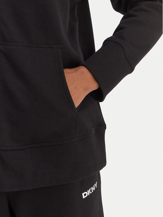 DKNY Sport DKNY Sport Sweatshirt DP6J9665 Schwarz Regular Fit