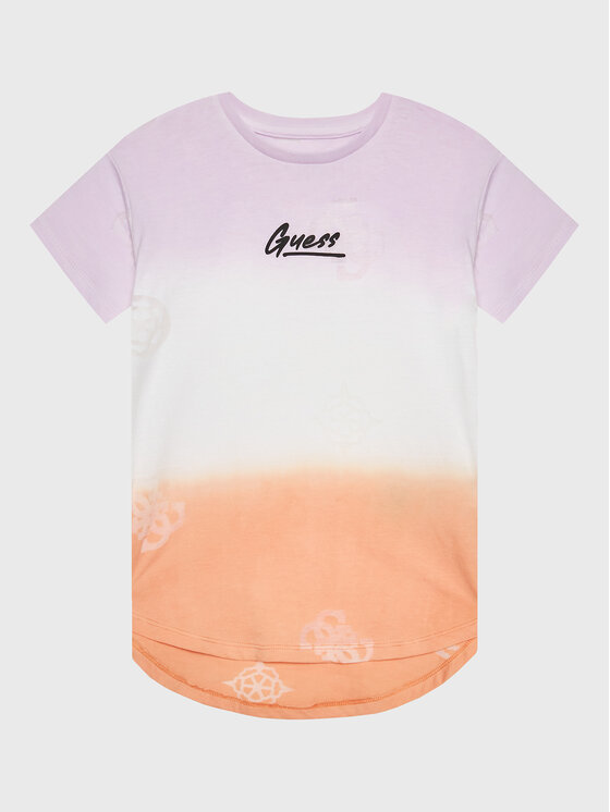 Guess Tricou J3RI10 K8560 Colorat Regular Fit