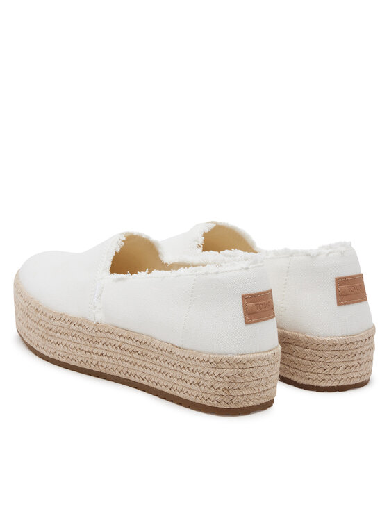 Toms Toms Espadrillid Valencia 10019795 Valge
