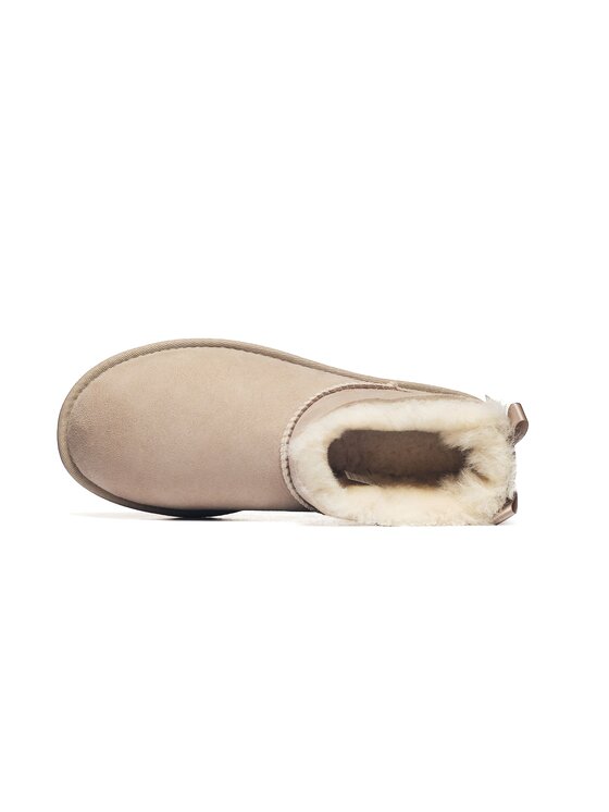 Ugg Ugg Botki Ultra Mini Bailey Bow 1185491-SAN Beżowy