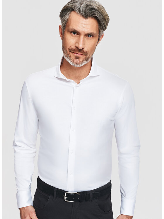 Pako Lorente Pako Lorente Koszula P26SF-1X-031 Biały Classic Fit
