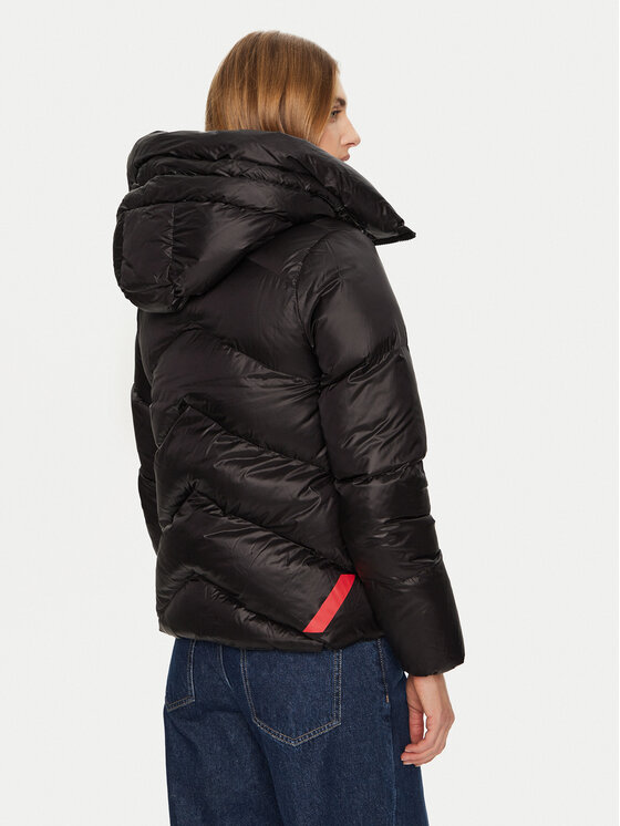 After Label After Label Pehelykabát Helsinki A00042 Fekete Regular Fit