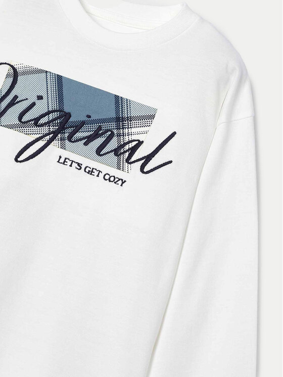 Mayoral Mayoral Blūze 4046 Écru Regular Fit