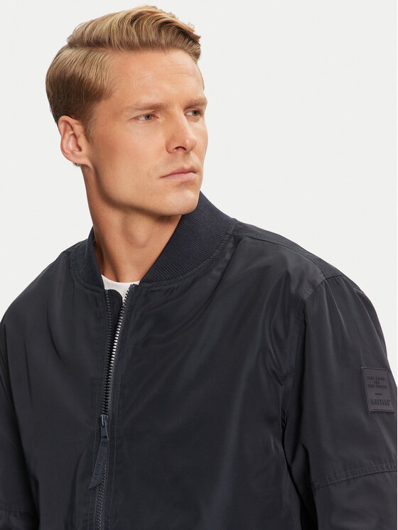 Mustang Mustang Kurtka bomber Limon 1015603 Granatowy Regular Fit