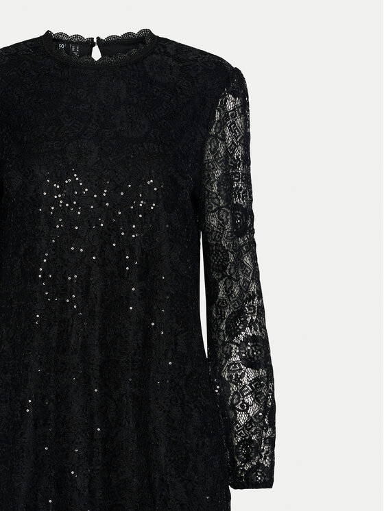 Pieces Pieces Cocktail obleka Olline 17151584 Črna Regular Fit