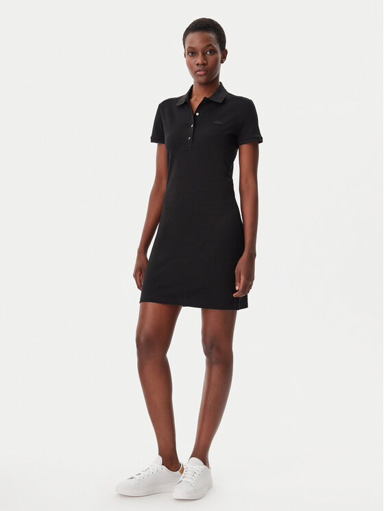 Lacoste Lacoste Vestito da giorno EF5473 Nero Slim Fit