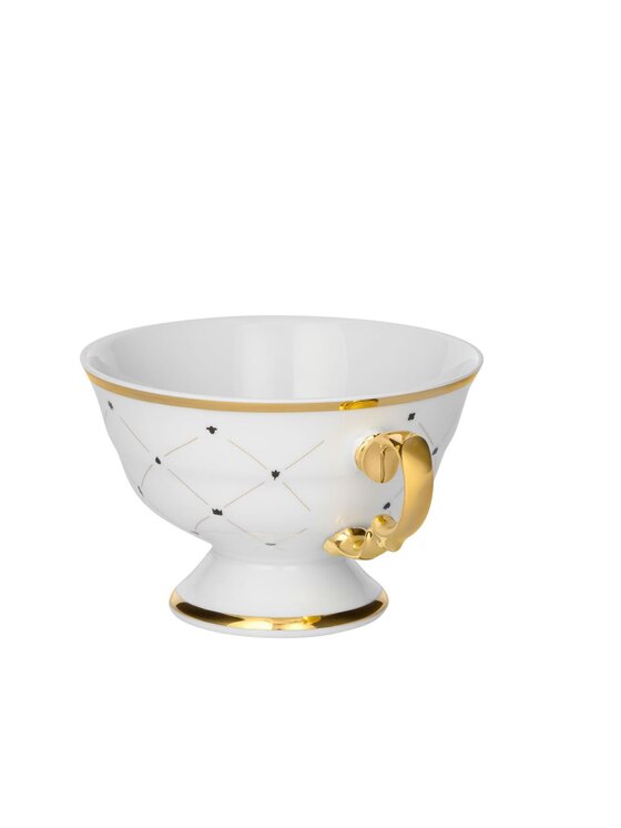 Ćmielów Ćmielów Filiżanka do herbaty Alasca Circus Black Biały