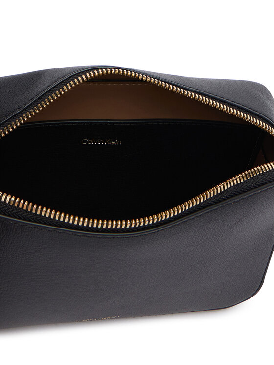 Calvin Klein Calvin Klein Handtasche Foil Logo Elongated Camera Bag LV04F3276G Schwarz