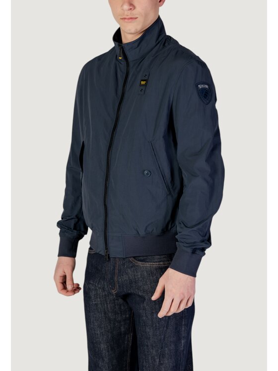 Blauer Blauer Giacca di pelle ALWIN Blu Regular Fit