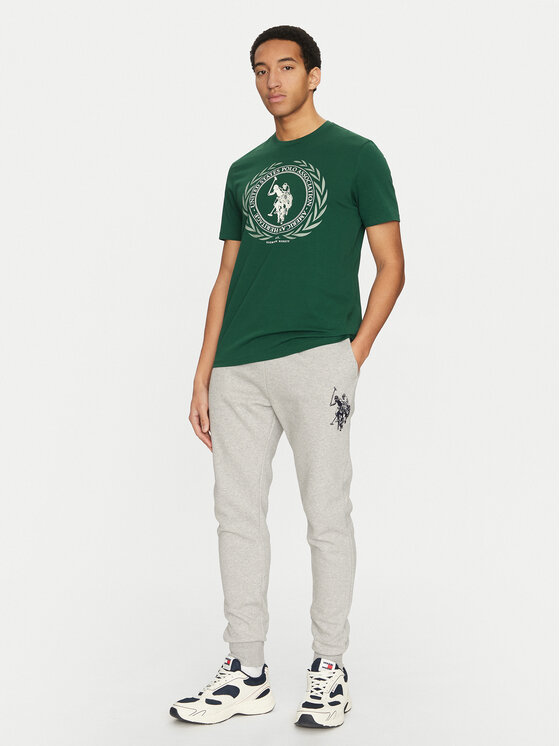 U.S. Polo Assn. U.S. Polo Assn. Donji dio trenerke MUP2038 Siva Regular Fit