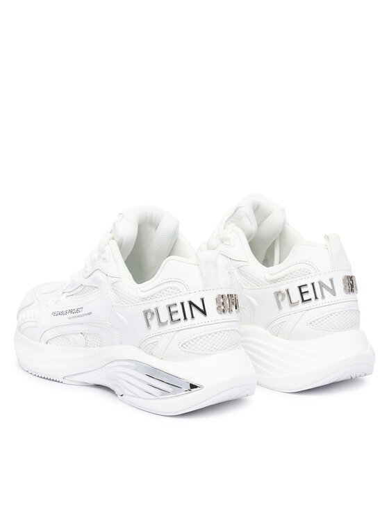 Plein Sport Plein Sport Снікерcи Pegasus Project SAFS USC0935 STE003N Білий