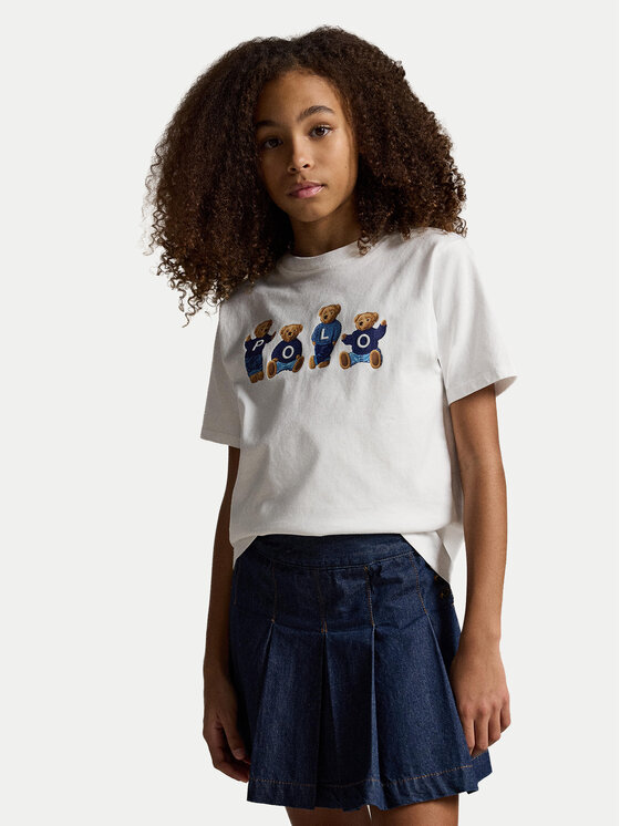 Polo Ralph Lauren Polo Ralph Lauren T-krekls 313A11851001 Balts Regular Fit