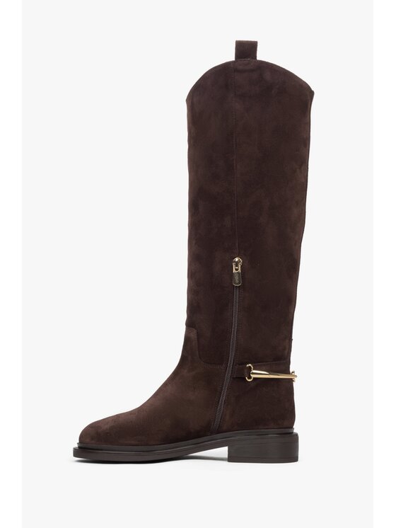 Estro Estro Mušketierky ER00118213 Hnedá