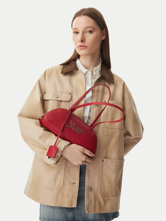 Tommy Jeans Tommy Jeans Táska Tjw Bold Shoulder Bag AW0AW18787 Barna