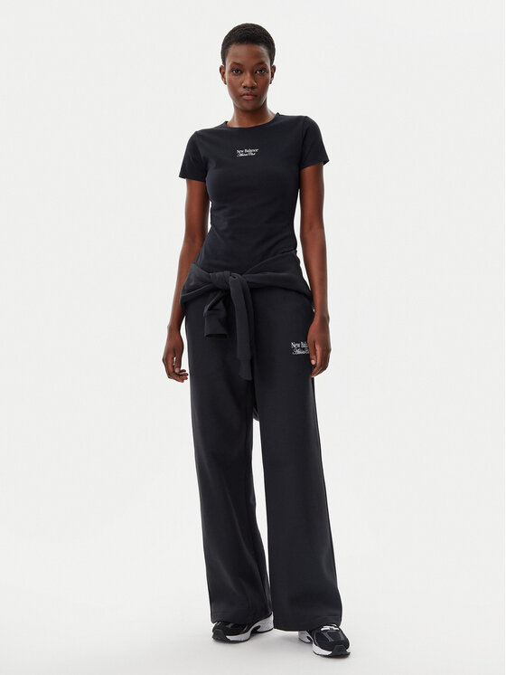New Balance New Balance Donji dio trenerke WP51954 Crna Wide Leg