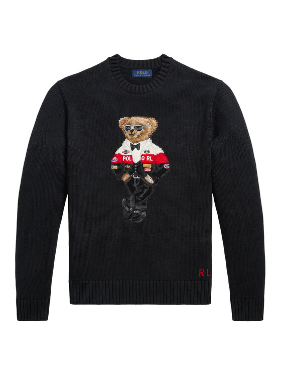 Polo Ralph Lauren Polo Ralph Lauren Sveter 710B28783001 Čierna Loose Fit