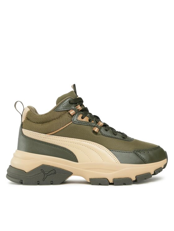 Puma Sneakersy Cassia Via Mid 391309 07 Kaki